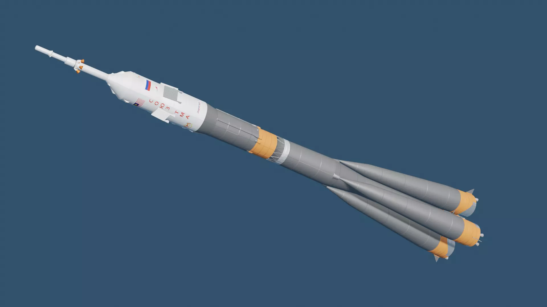 Soyuz TMA 3D Model 3D model_0