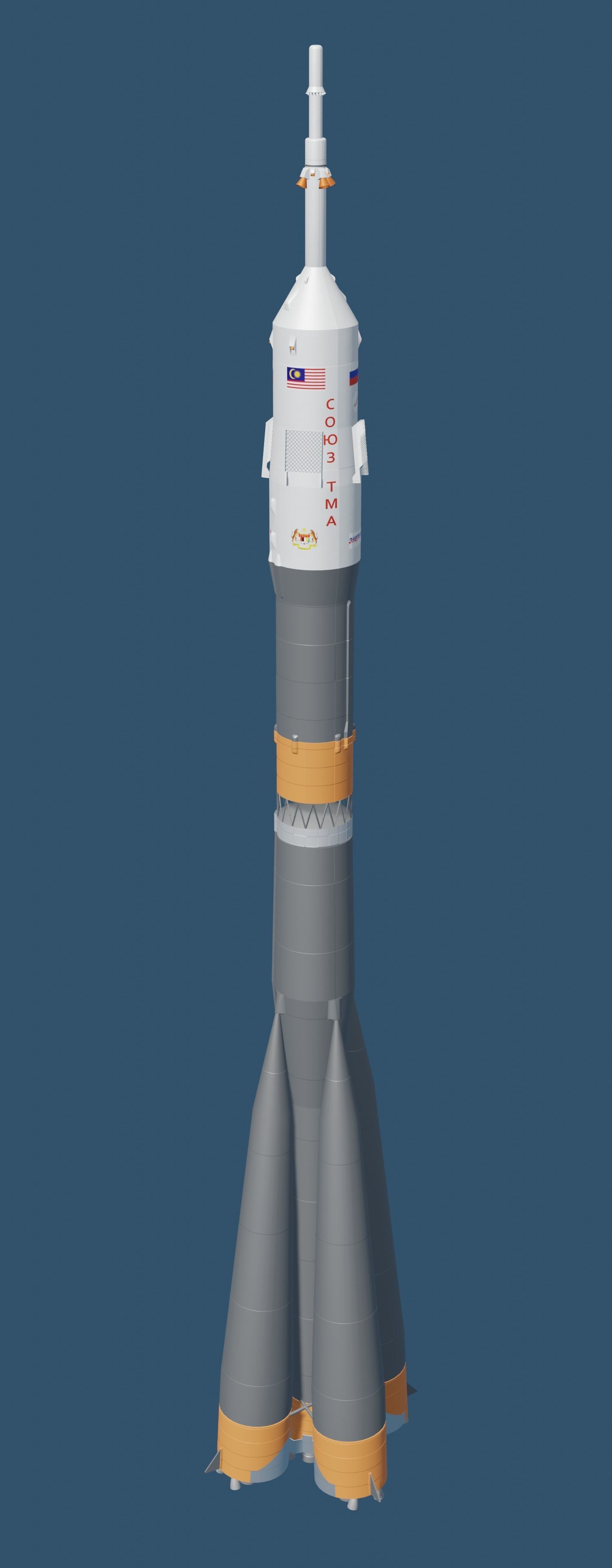 Soyuz TMA 3D Model 3D model_1
