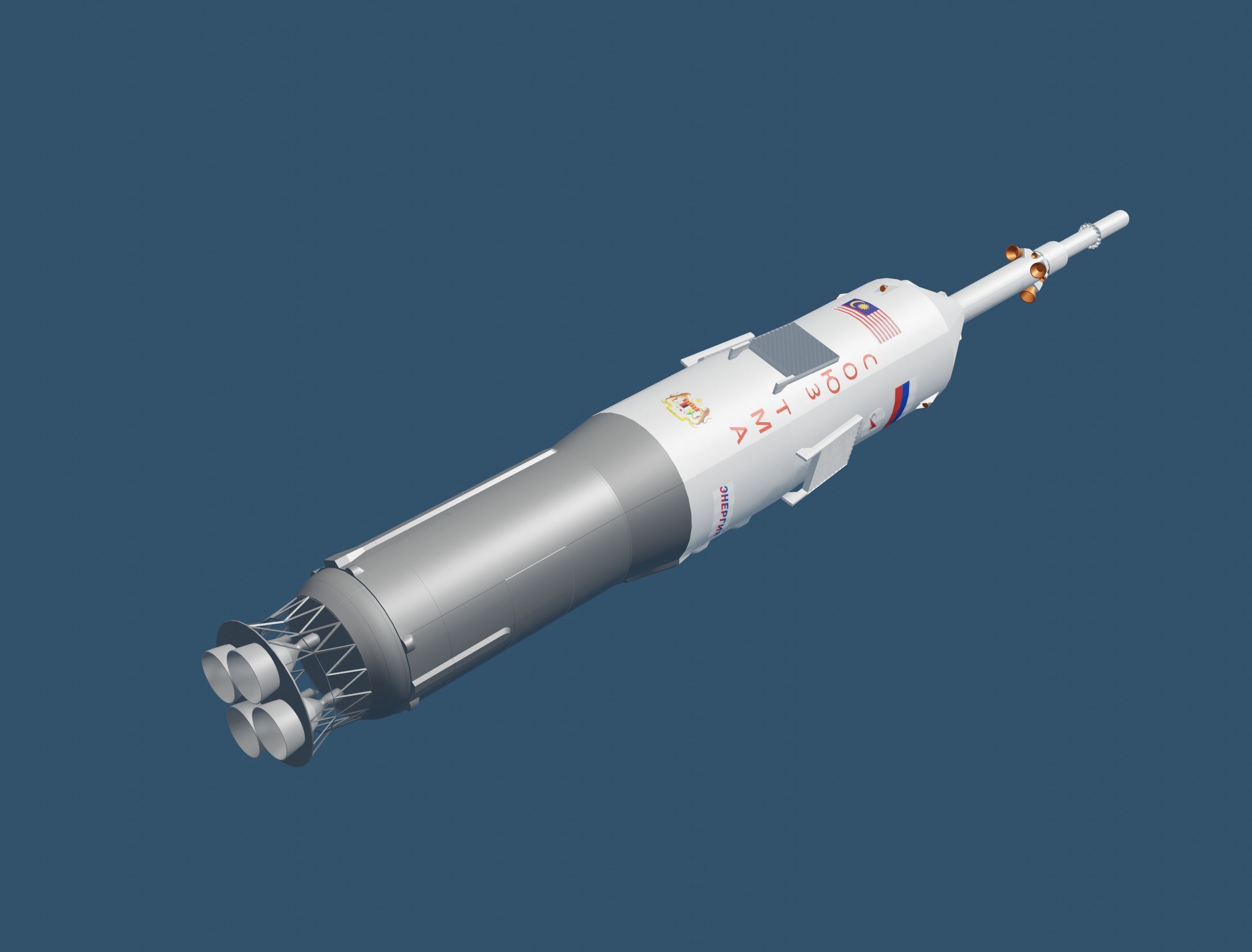 Soyuz TMA 3D Model 3D model_4