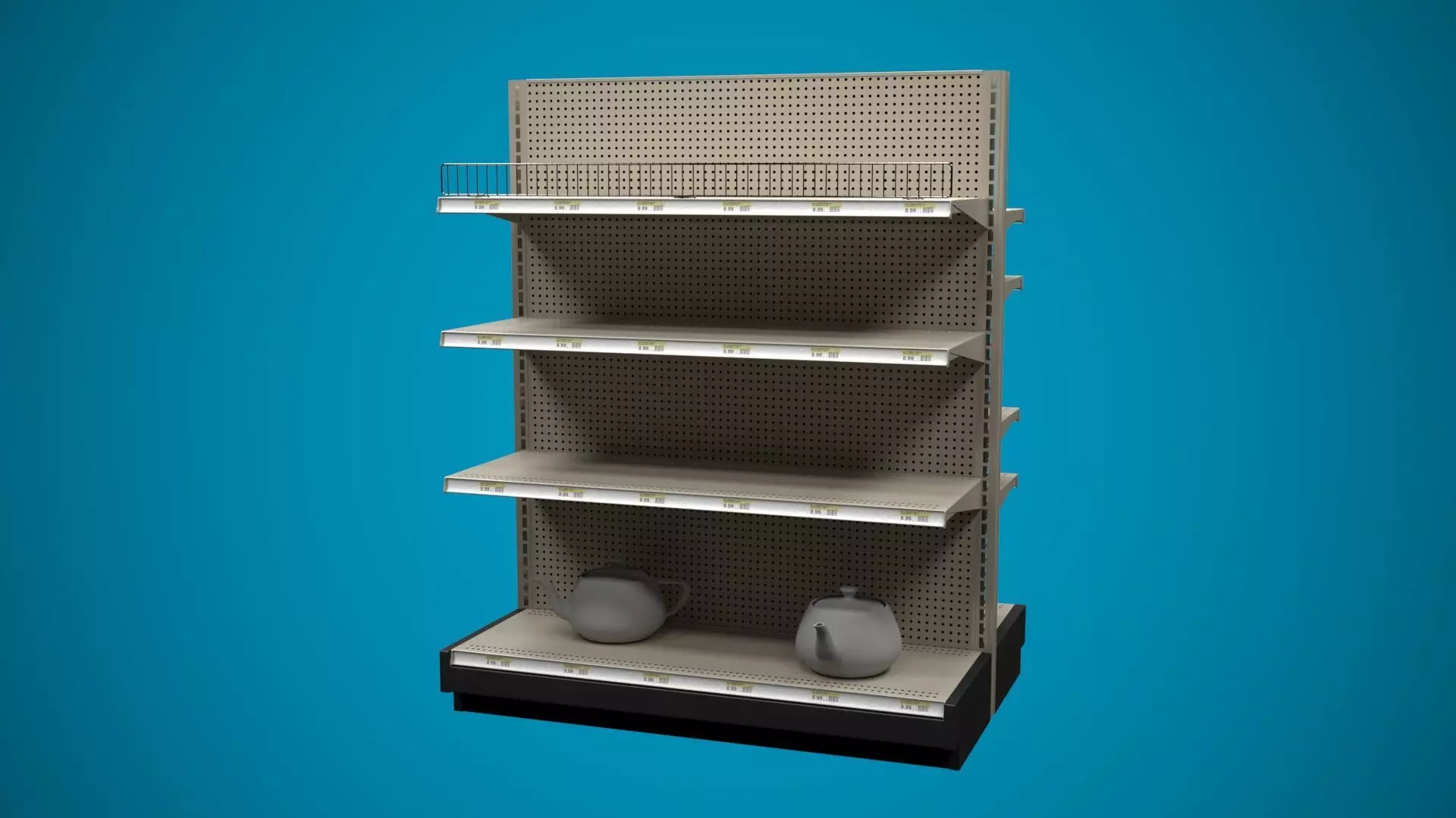 Store Shelf A 3D model_0