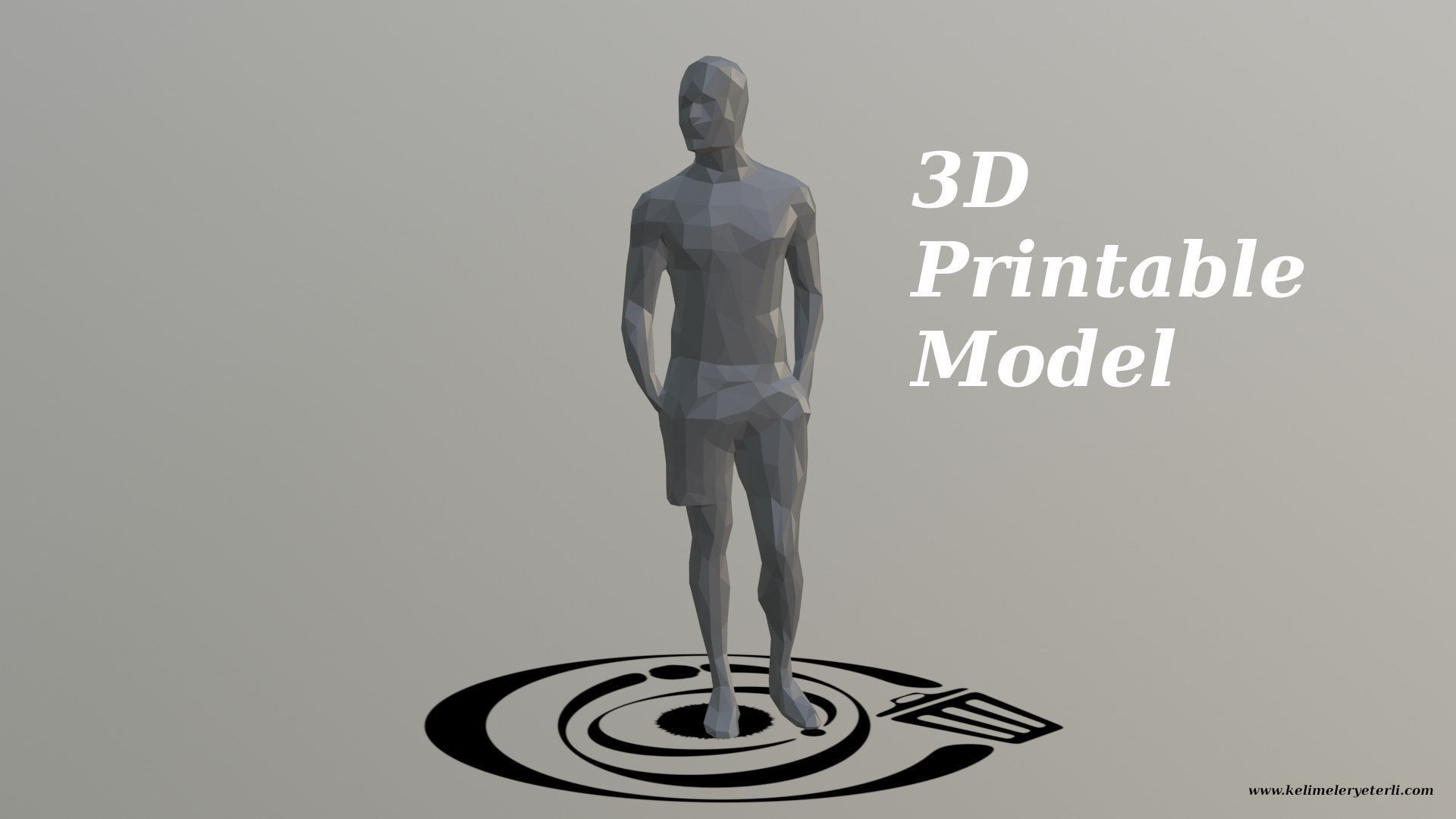 Human 062 LP R Low-poly 3D model_4