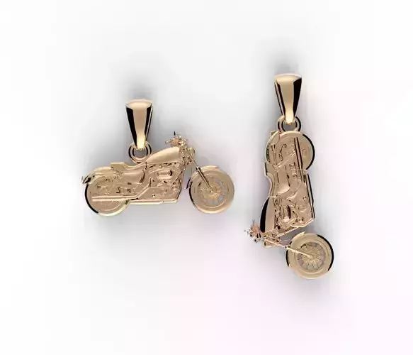 motorbike pendant