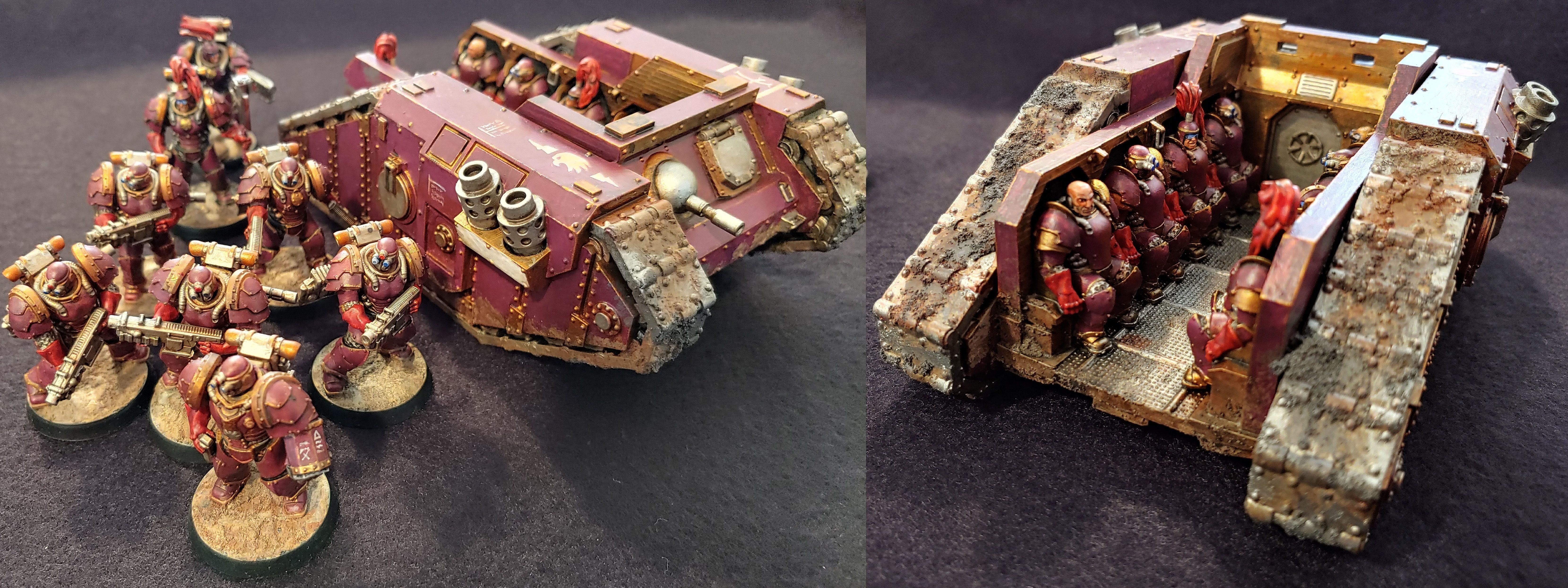 Tempest Legion - Charon Troop Transport 3D print model_7