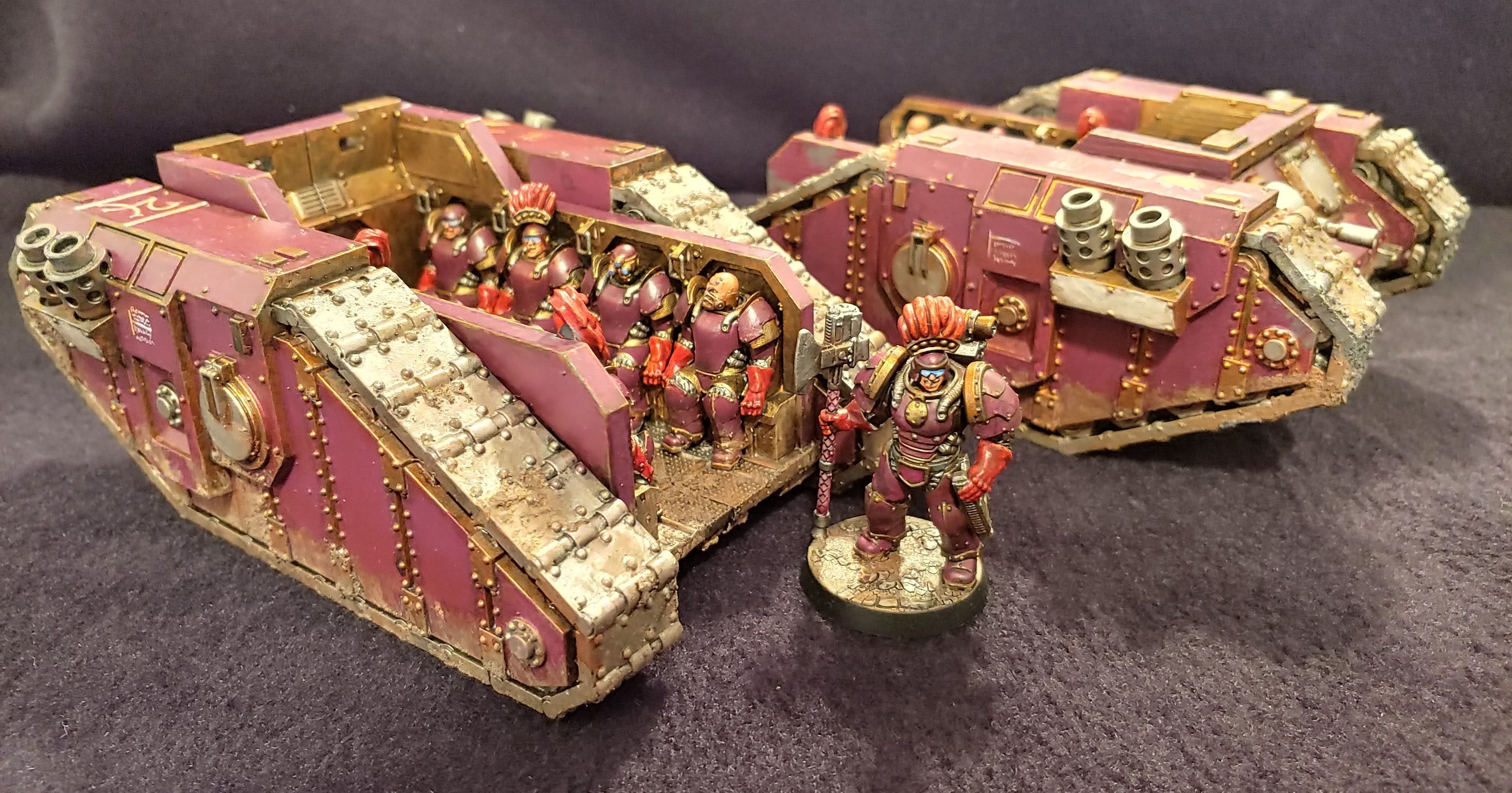 Tempest Legion - Charon Troop Transport 3D print model_6