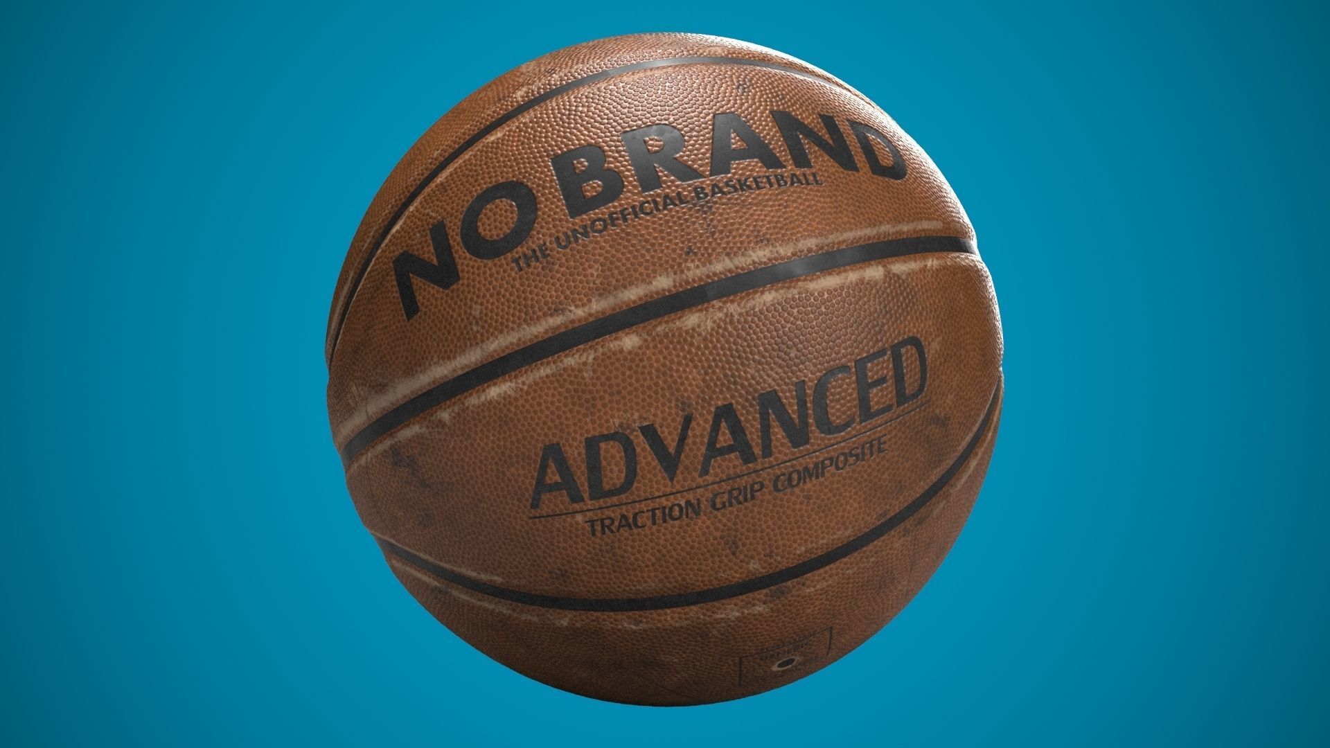 Basketball Used  3D model_7