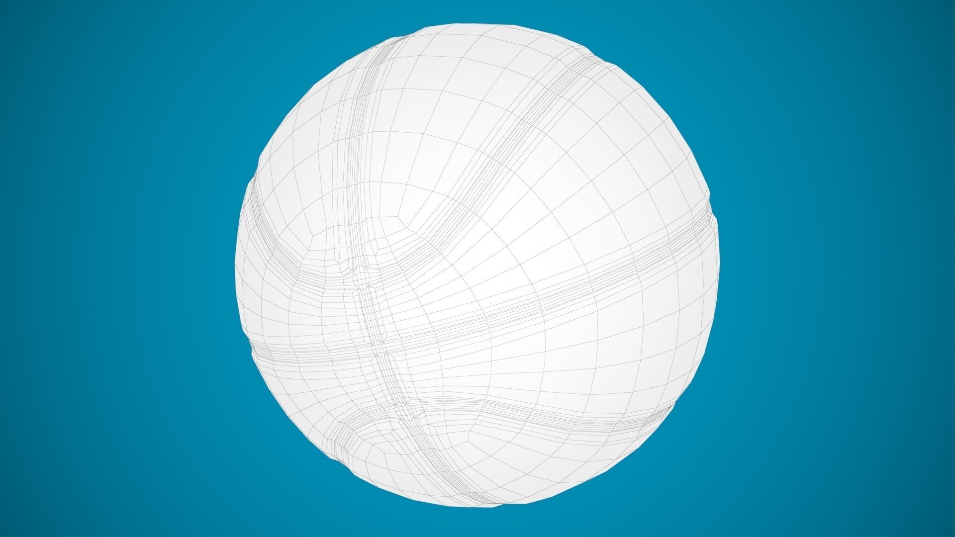Basketball Used  3D model_14