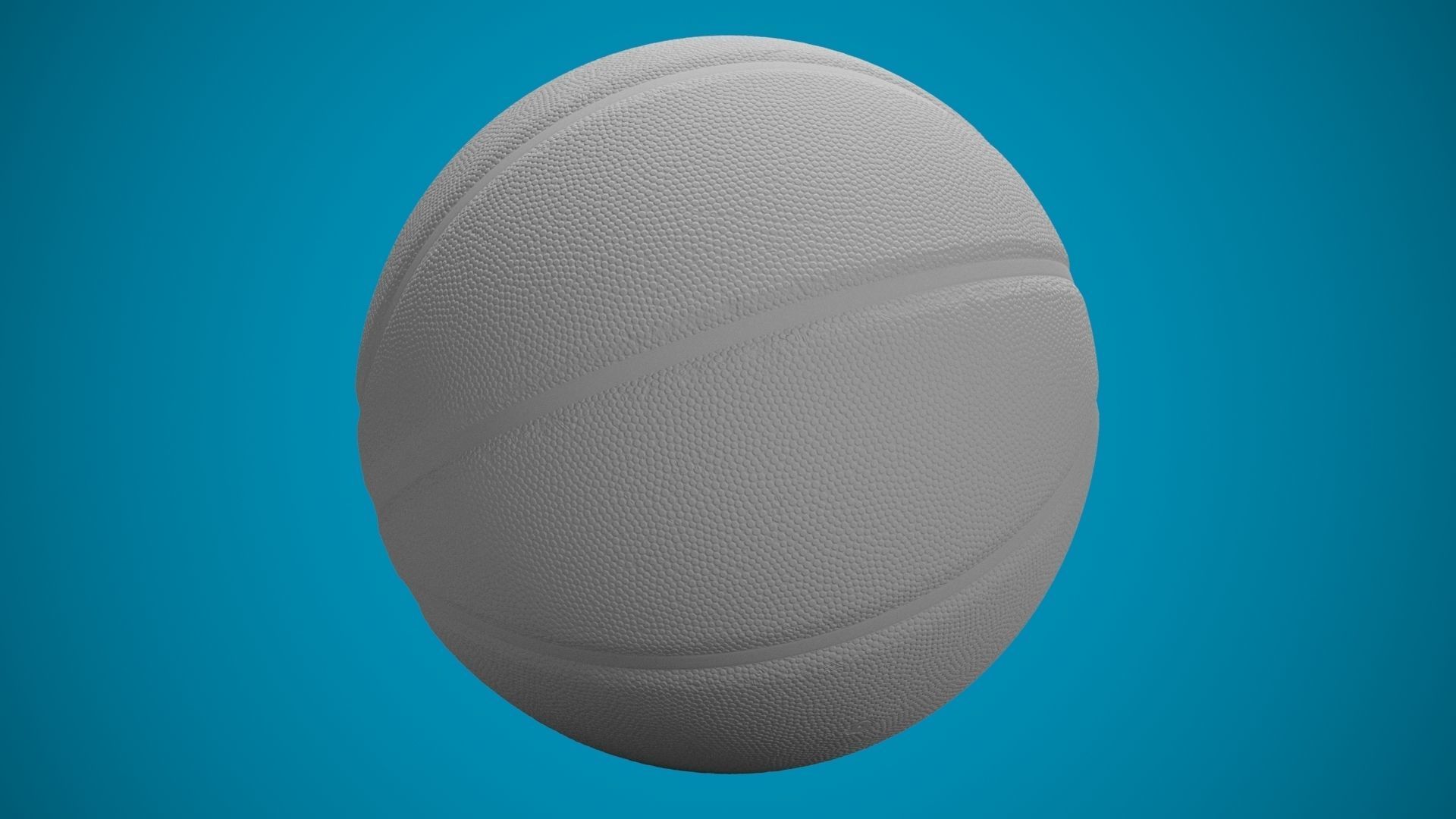 Basketball Used  3D model_4