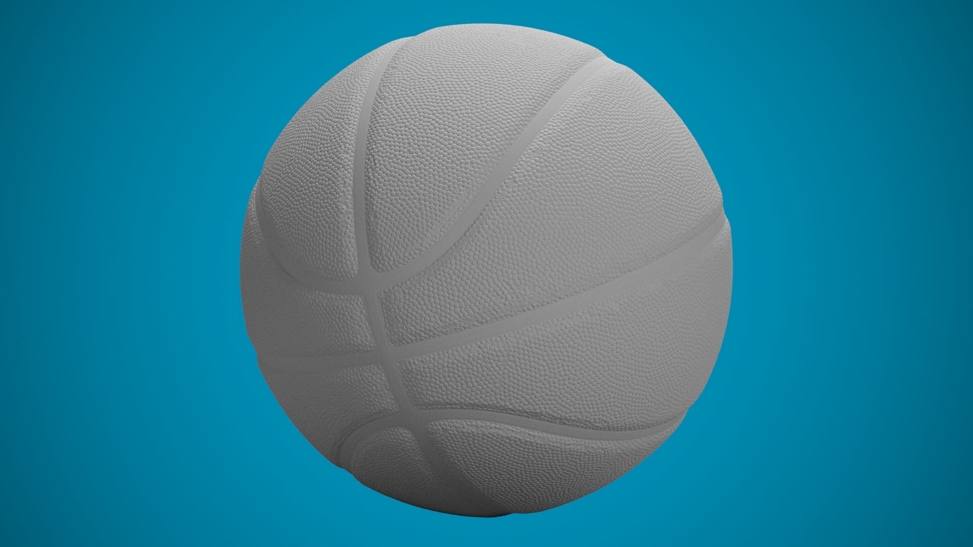 Basketball Used  3D model_5