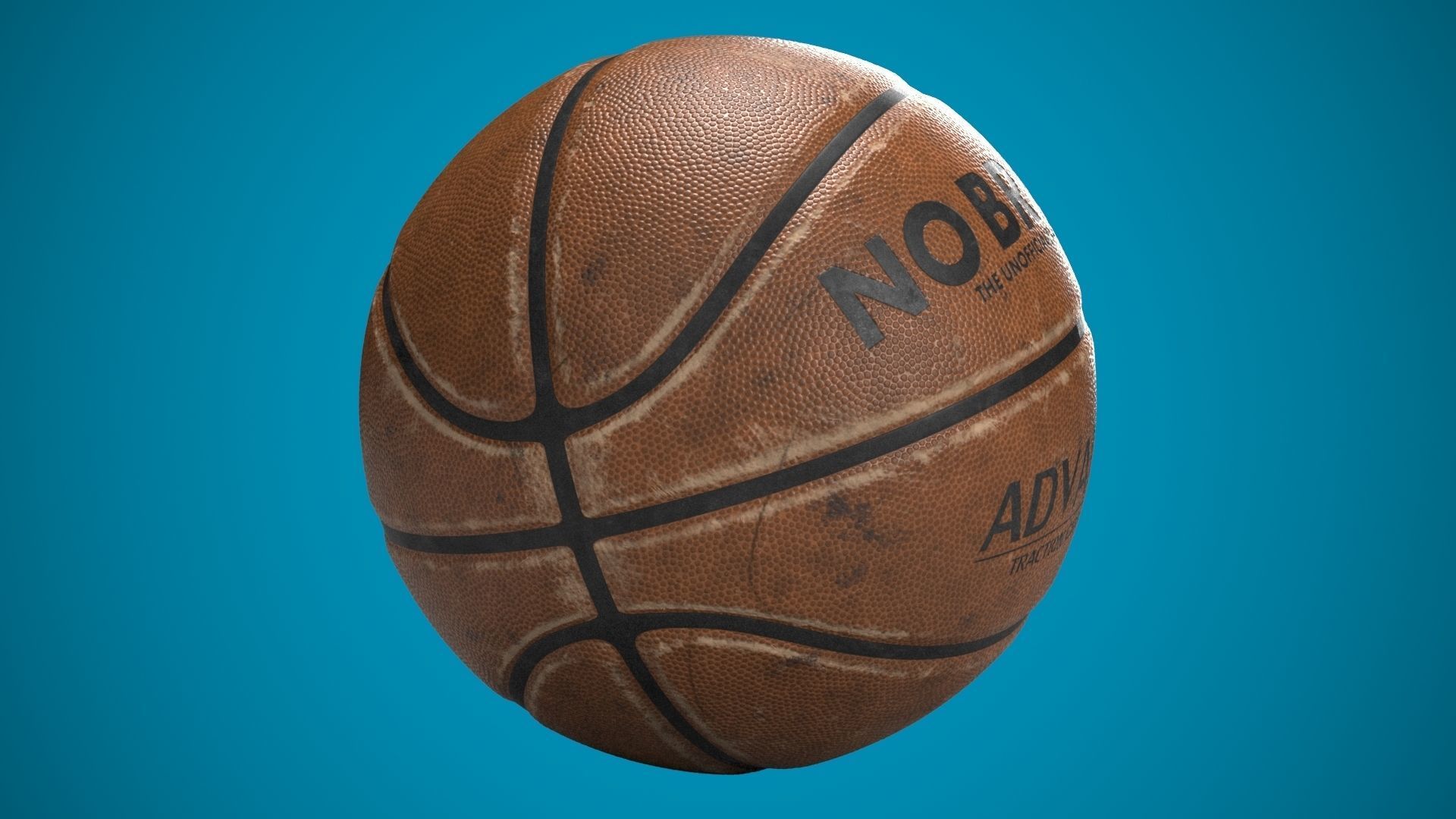 Basketball Used  3D model_8