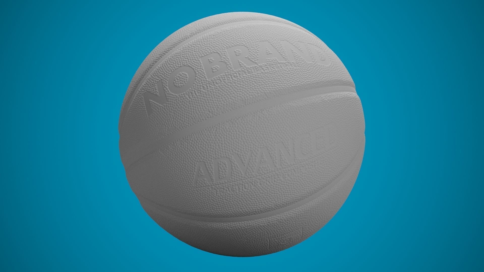 Basketball Used  3D model_10