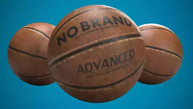 Basketball Used  3D model