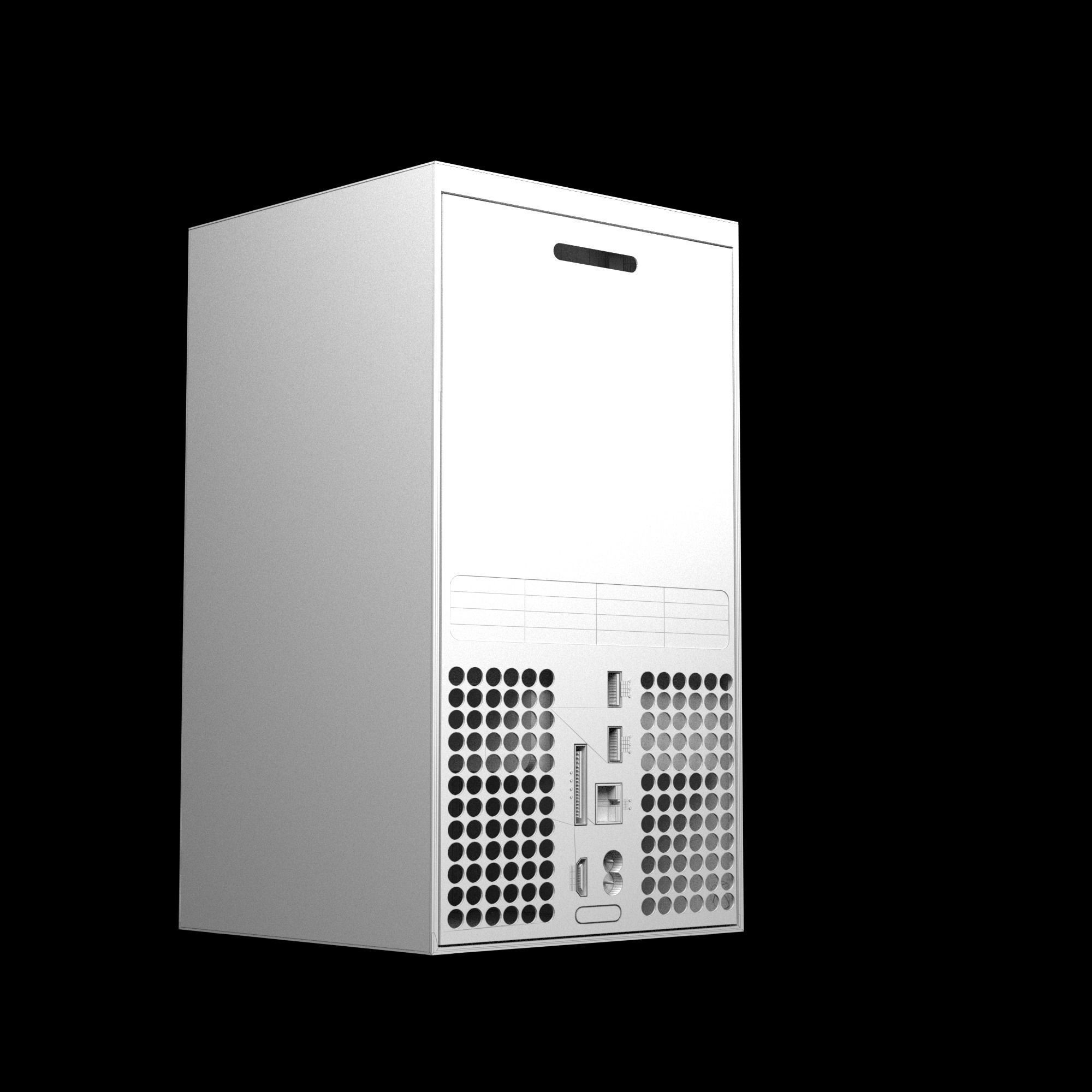 XBOX Series X Free 3D model_6