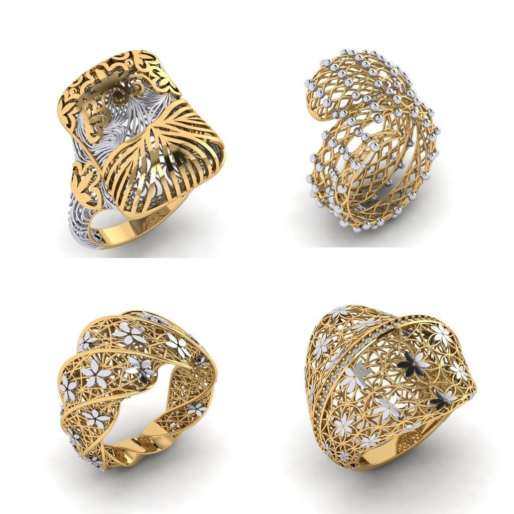 fizyon rings 37 50x Models 3D print model_2