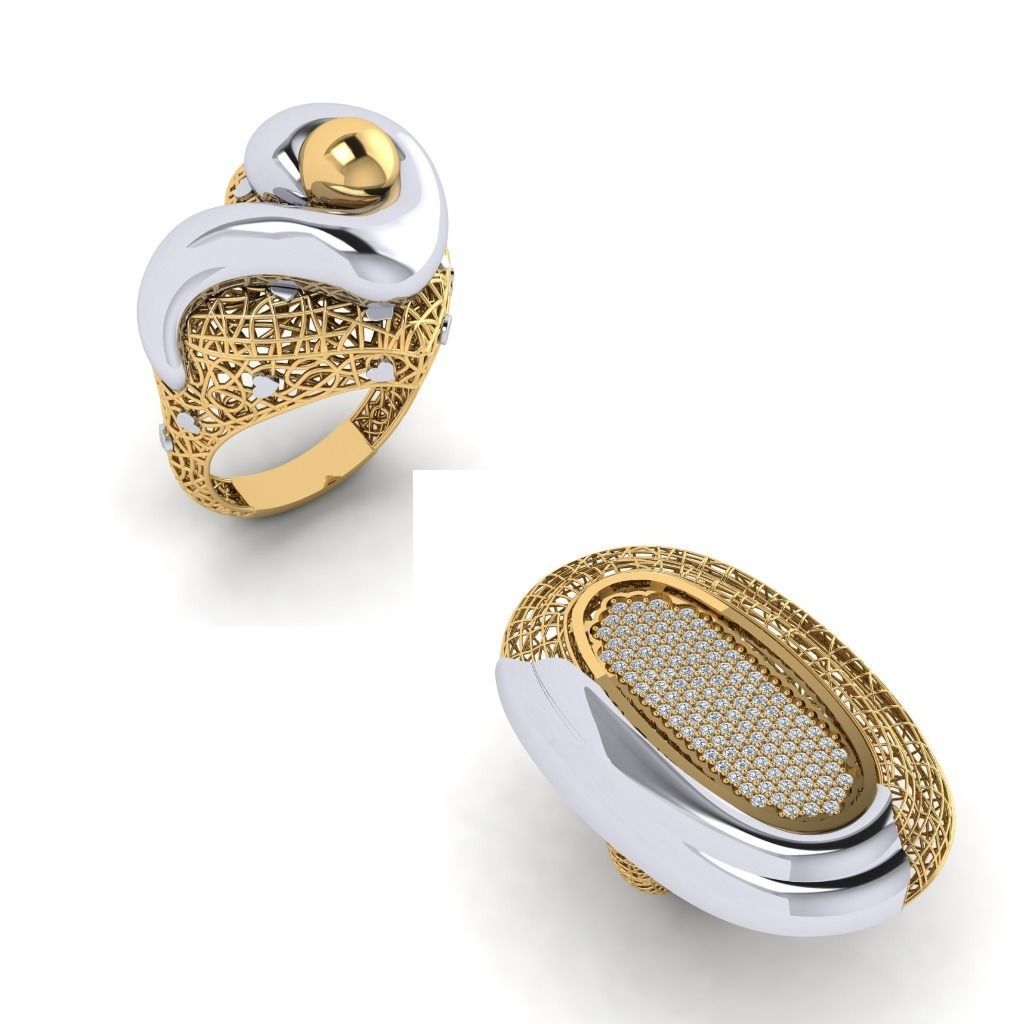 fizyon rings 37 50x Models 3D print model_3