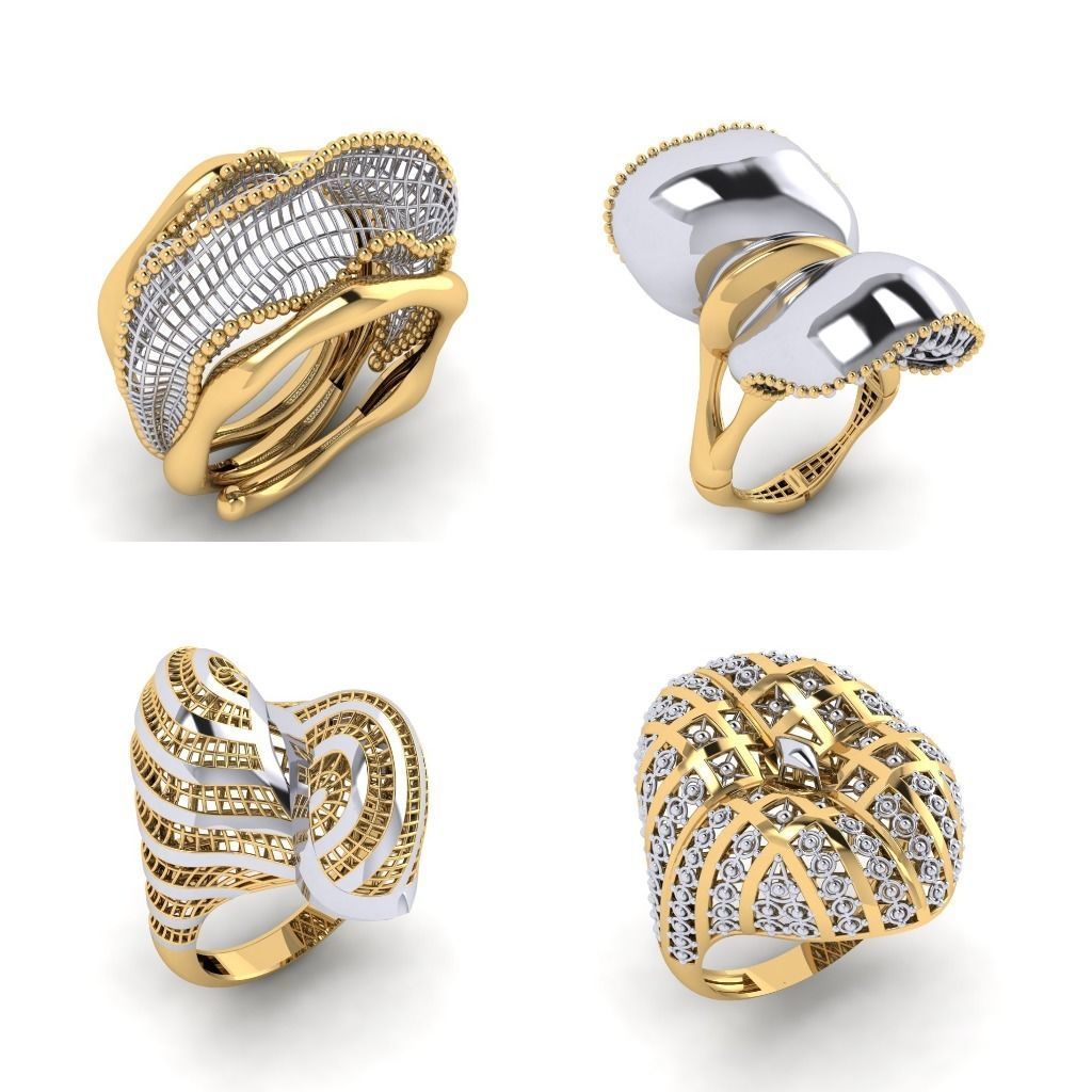 fizyon rings 37 50x Models 3D print model_4