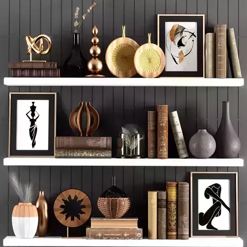decorative set06 3D model