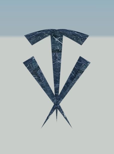 Undertaker symbol 3D model_1