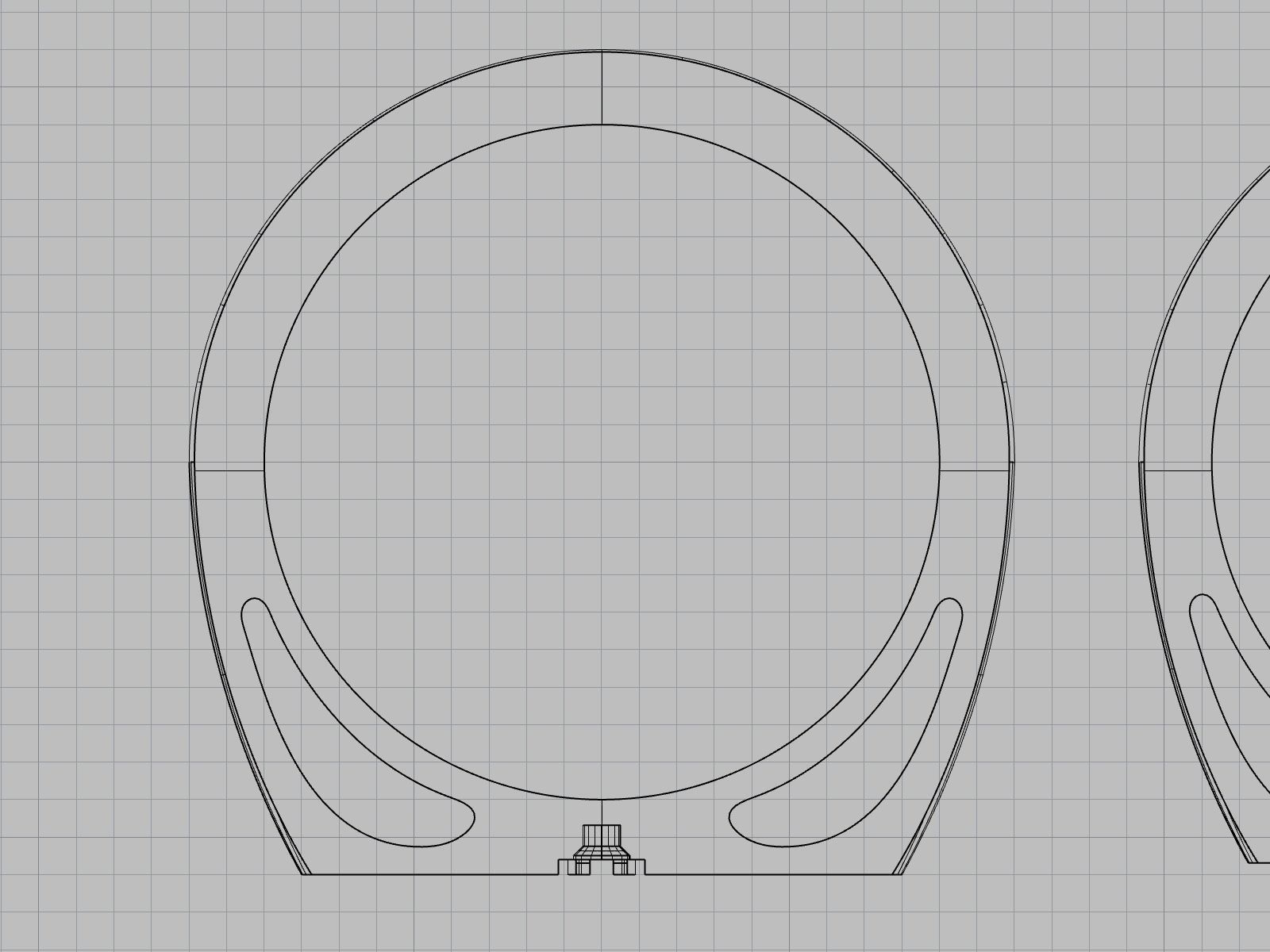 Minimalist rings 3d prinable models 3D print model_14