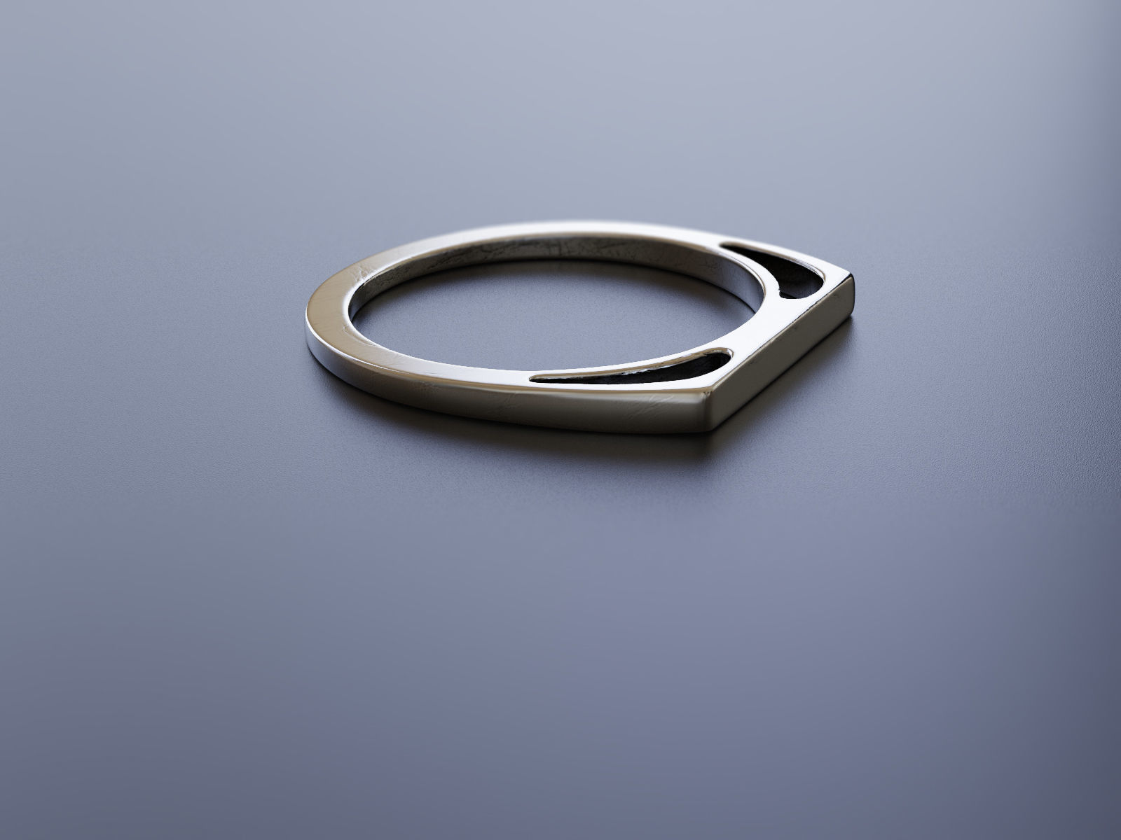 Minimalist rings 3d prinable models 3D print model_1