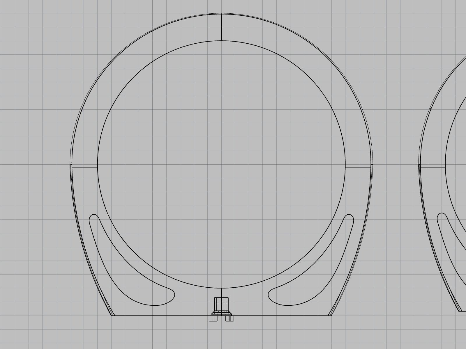 Minimalist rings 3d prinable models 3D print model_13