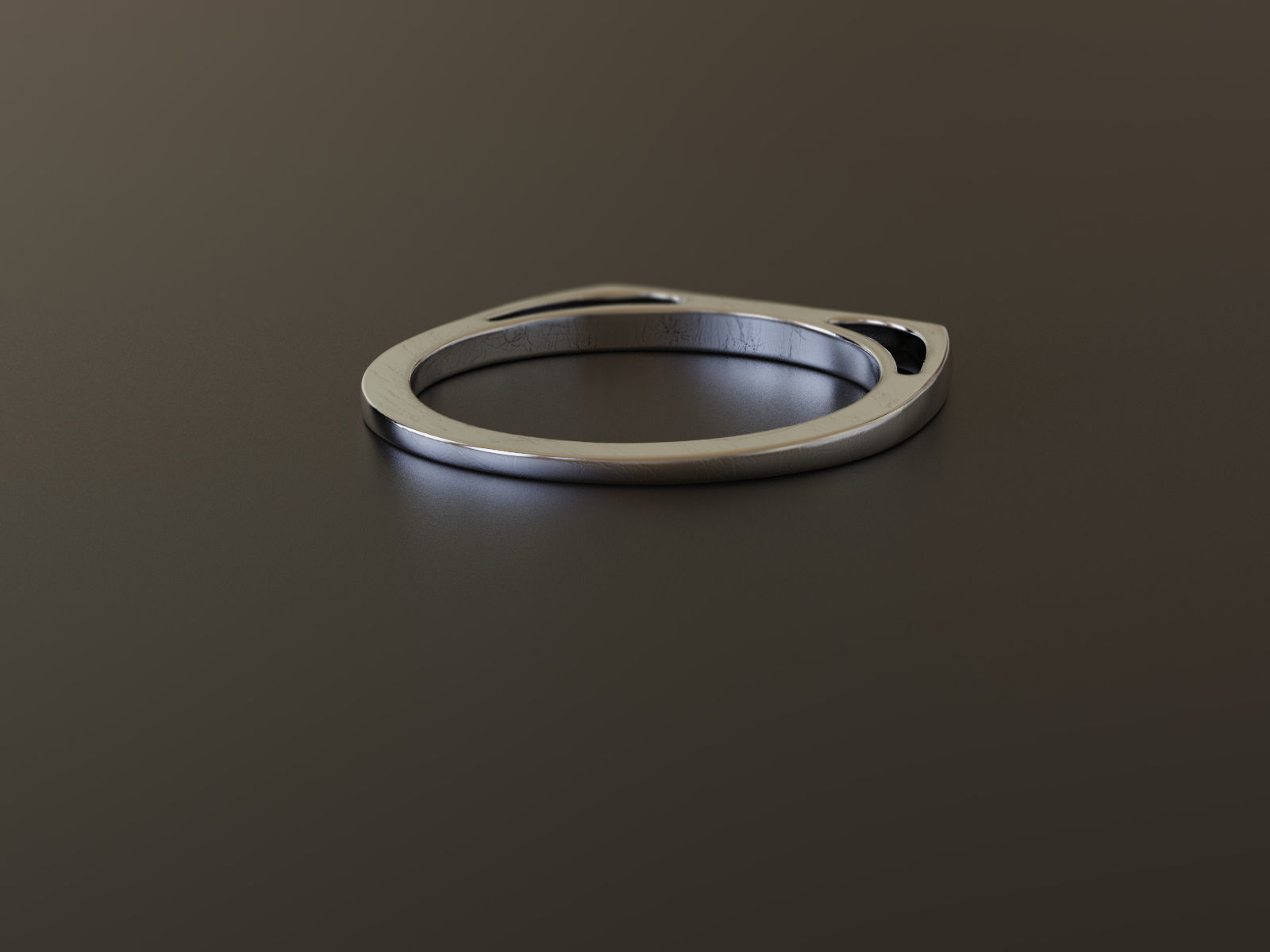 Minimalist rings 3d prinable models 3D print model_2