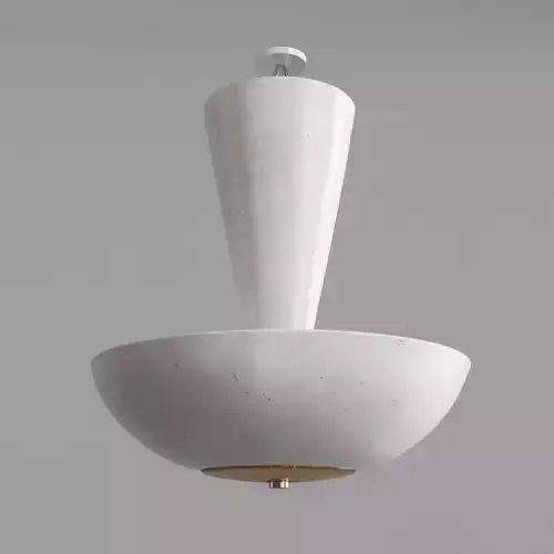 Gino Sarfatti Arteluce 3003 Ceiling Lamp Italy 1950 Italy