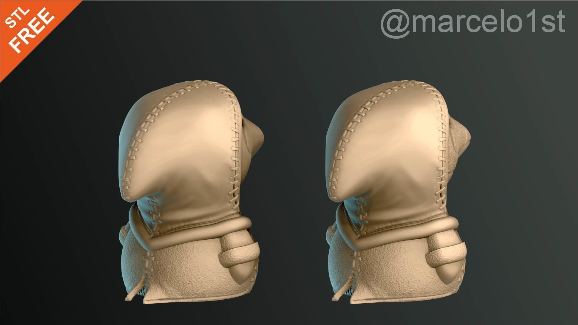 Plague Doctor Halloween Decoration Free 3D print model_4
