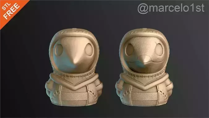 Plague Doctor Halloween Decoration Free 3D print model