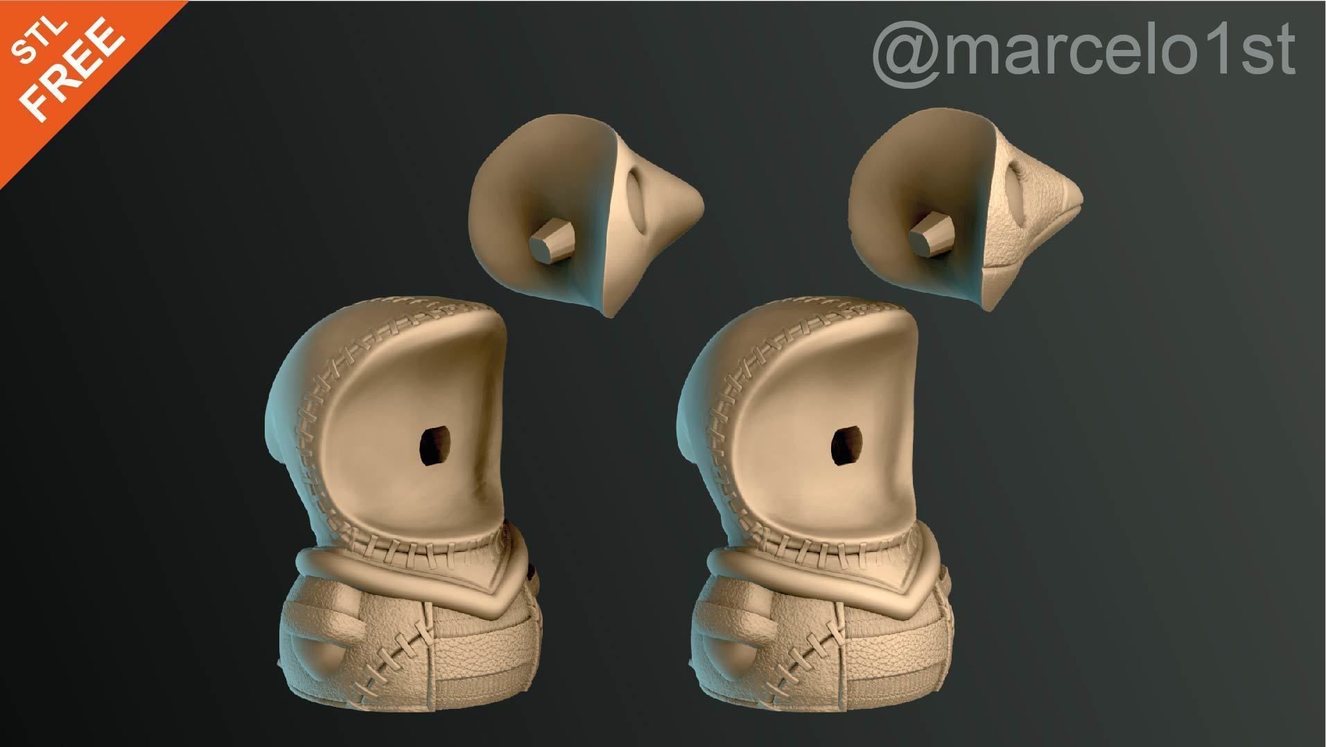 Plague Doctor Halloween Decoration Free 3D print model_11