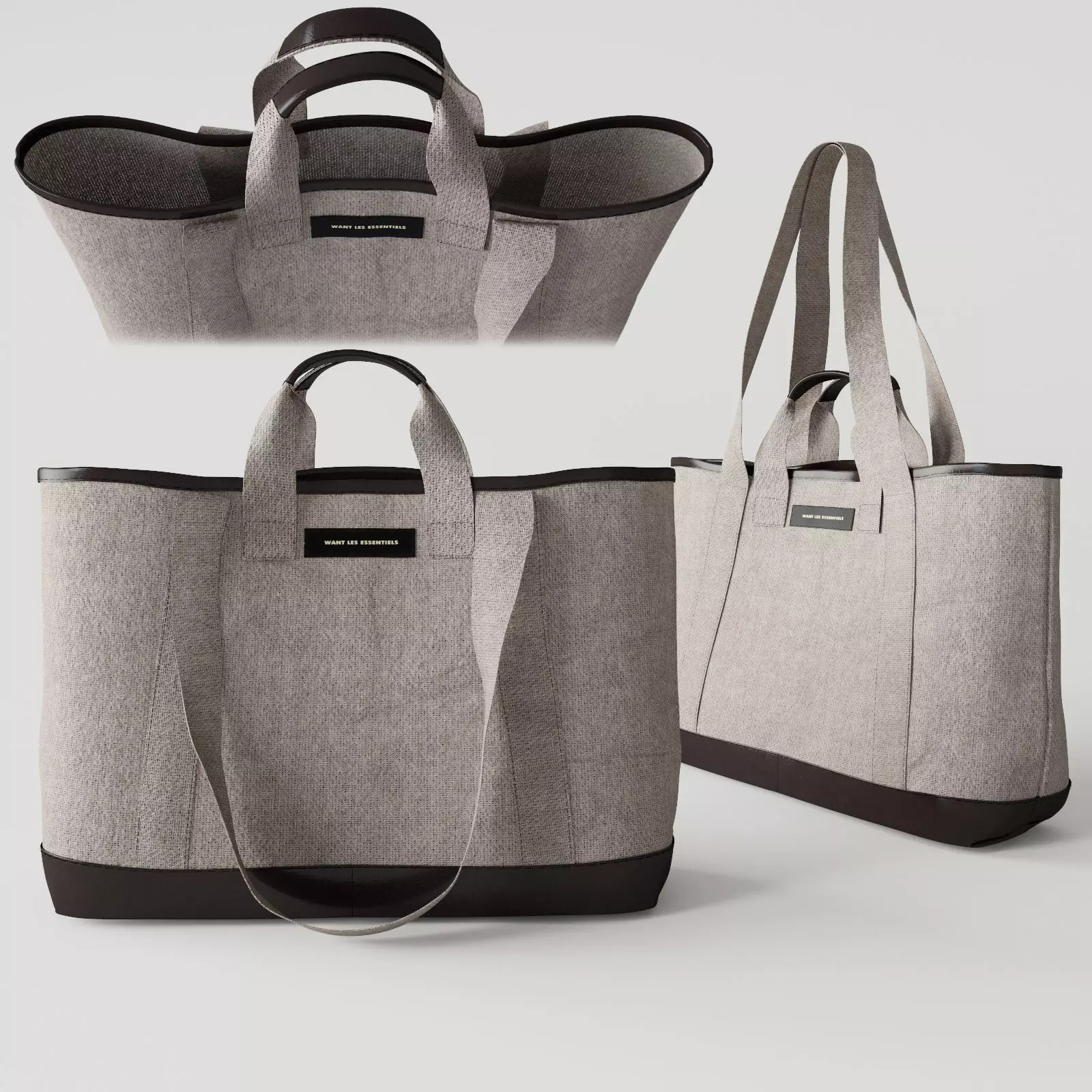 Men bag 3D model_0