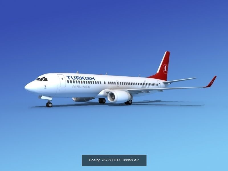 48 United Airlines Jetliners 3D Model Collection_26
