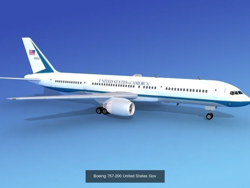 48 United Airlines Jetliners 3D Model Collection_30