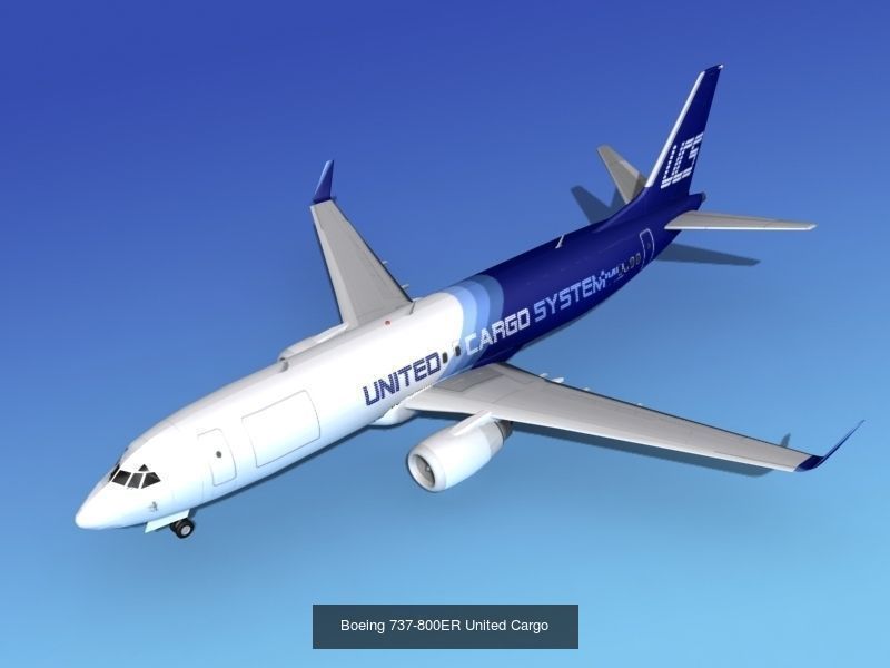48 United Airlines Jetliners 3D Model Collection_27
