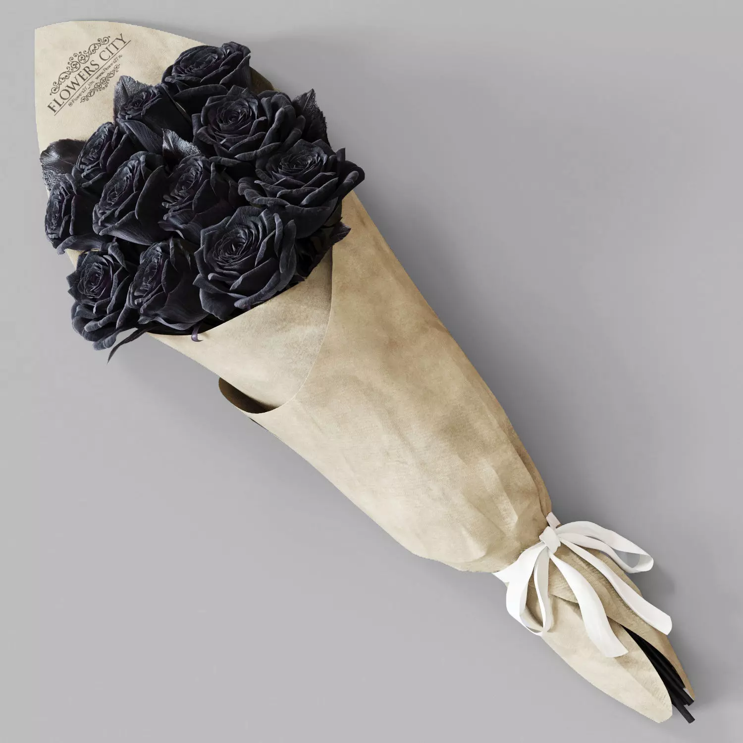Bouquet of roses 3D model