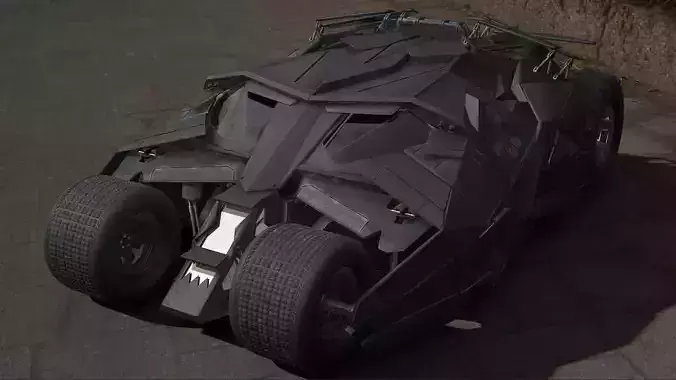 Batmobile Tumbler 3D model