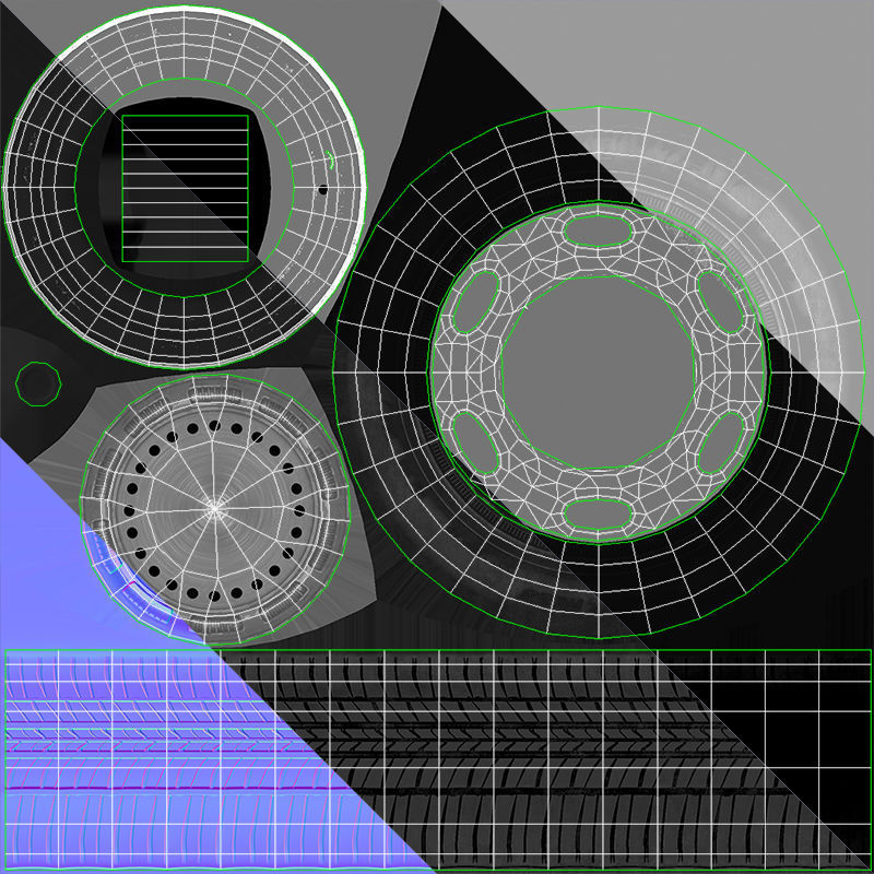 Dodge Diplomat 1980 police car Low-poly 3D model_50