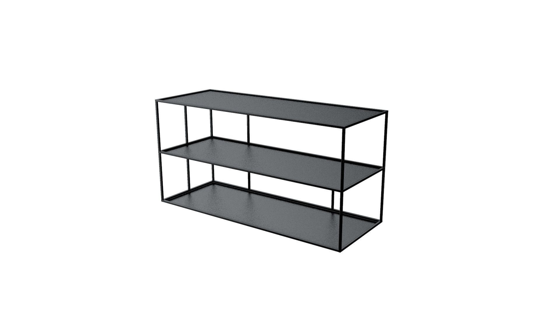 Cabinet Shelf and Credenza Collection 3D model_4