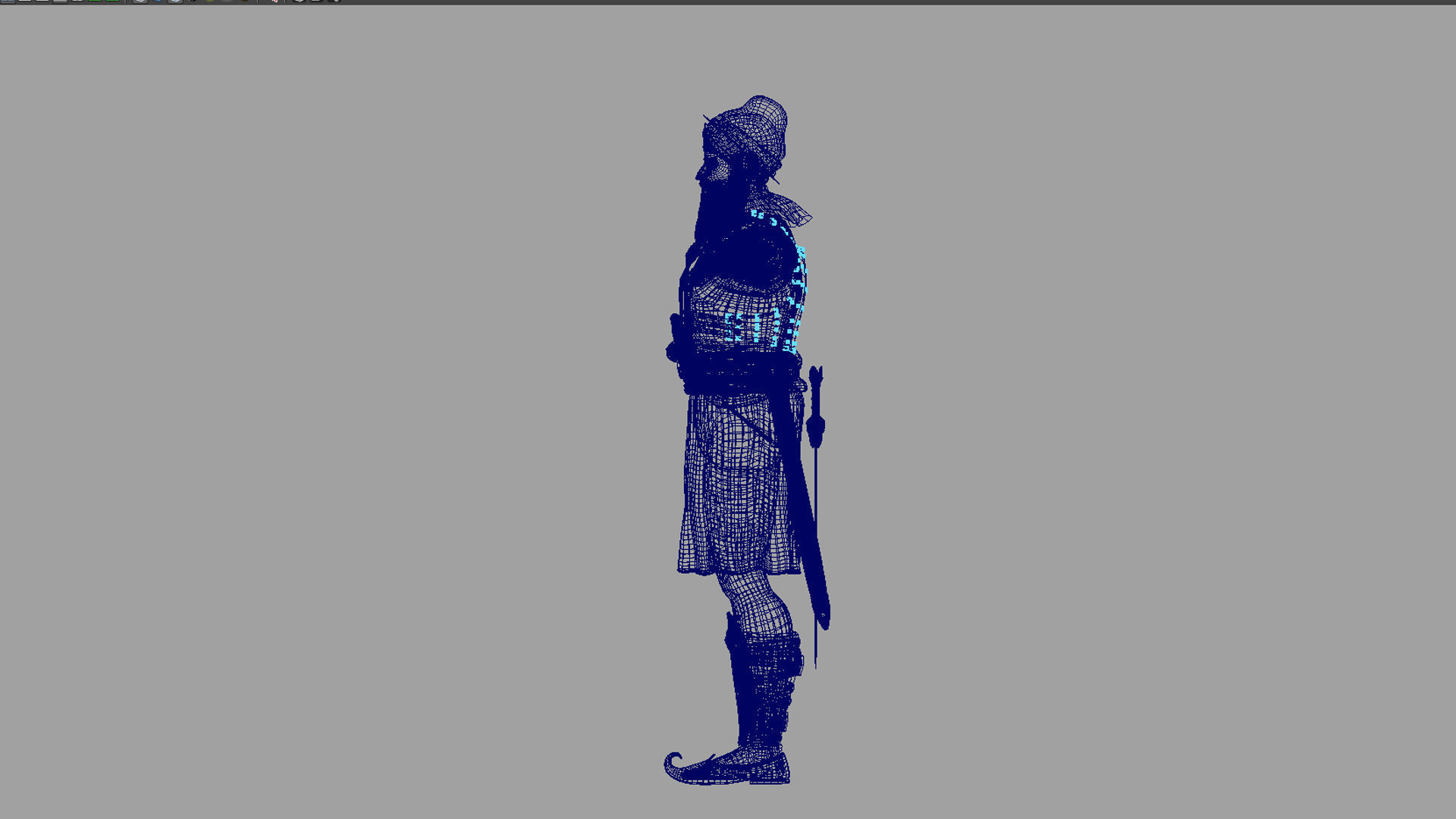 Banda Singh Bahadur warrior 3d model 3D model_2