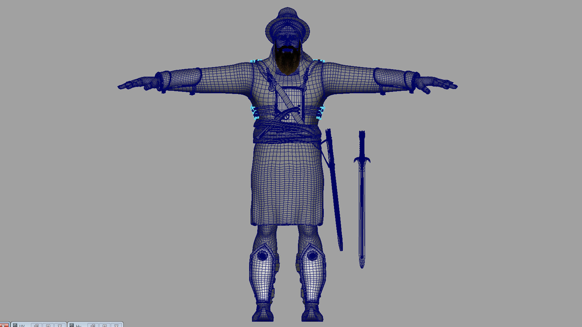 Banda Singh Bahadur warrior 3d model 3D model_11