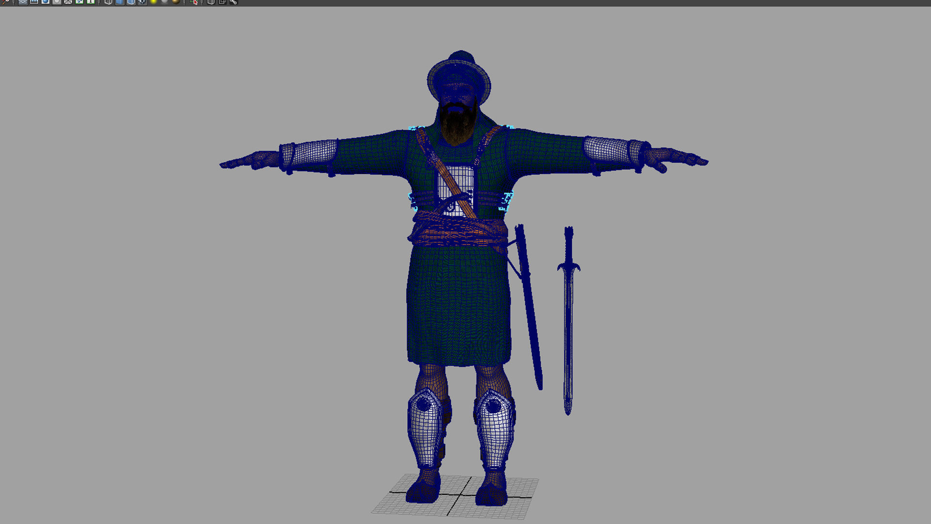 Banda Singh Bahadur warrior 3d model 3D model_9