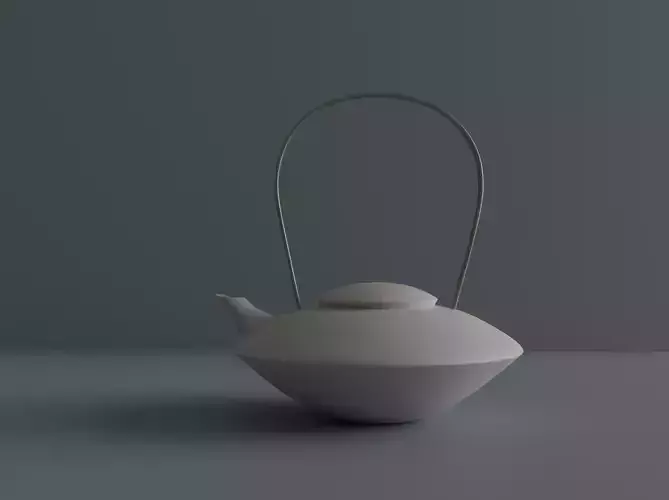 Teapot 3d model Free 3D model