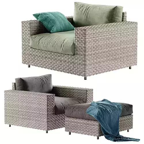 West Elm Urban armchair