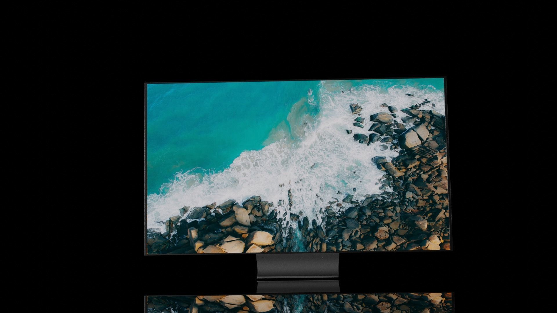 Smart Television 3D model_4