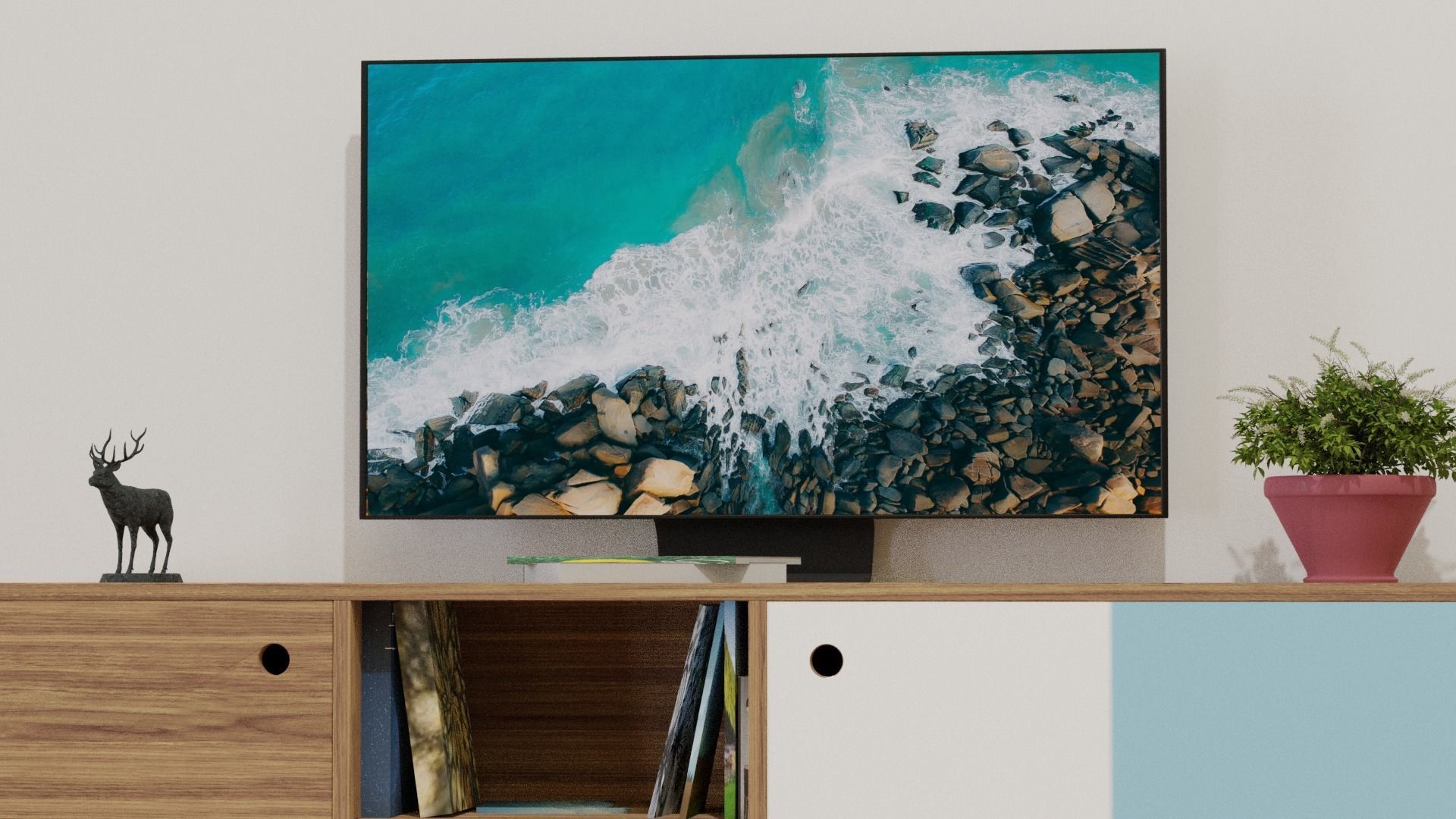 Smart Television 3D model_3