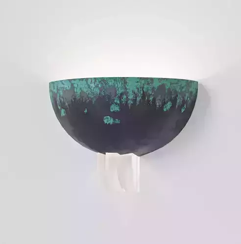 Sconces turquoise wall light