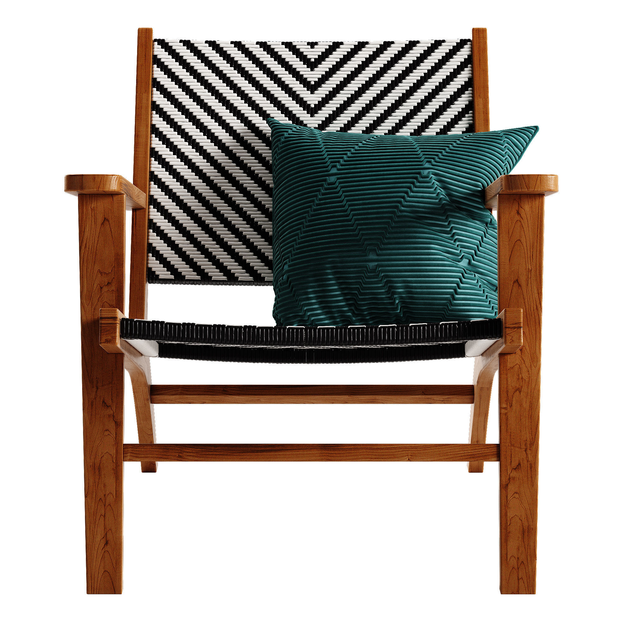 West Elm Bondi armchair 3D model CGTrader
