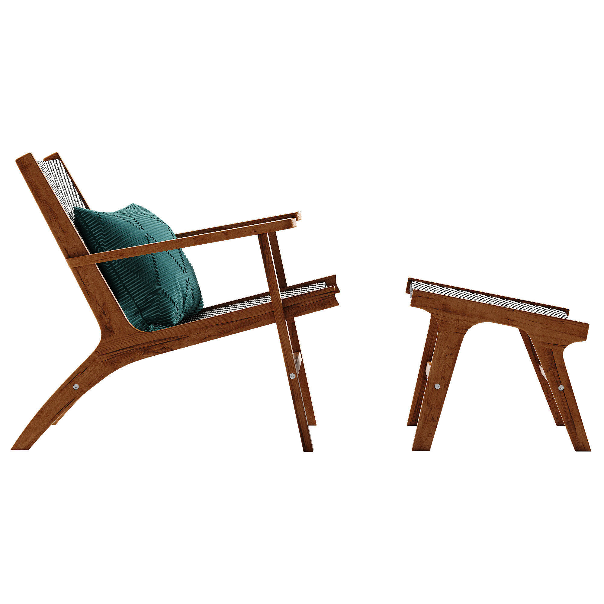 West Elm Bondi armchair 3D model CGTrader