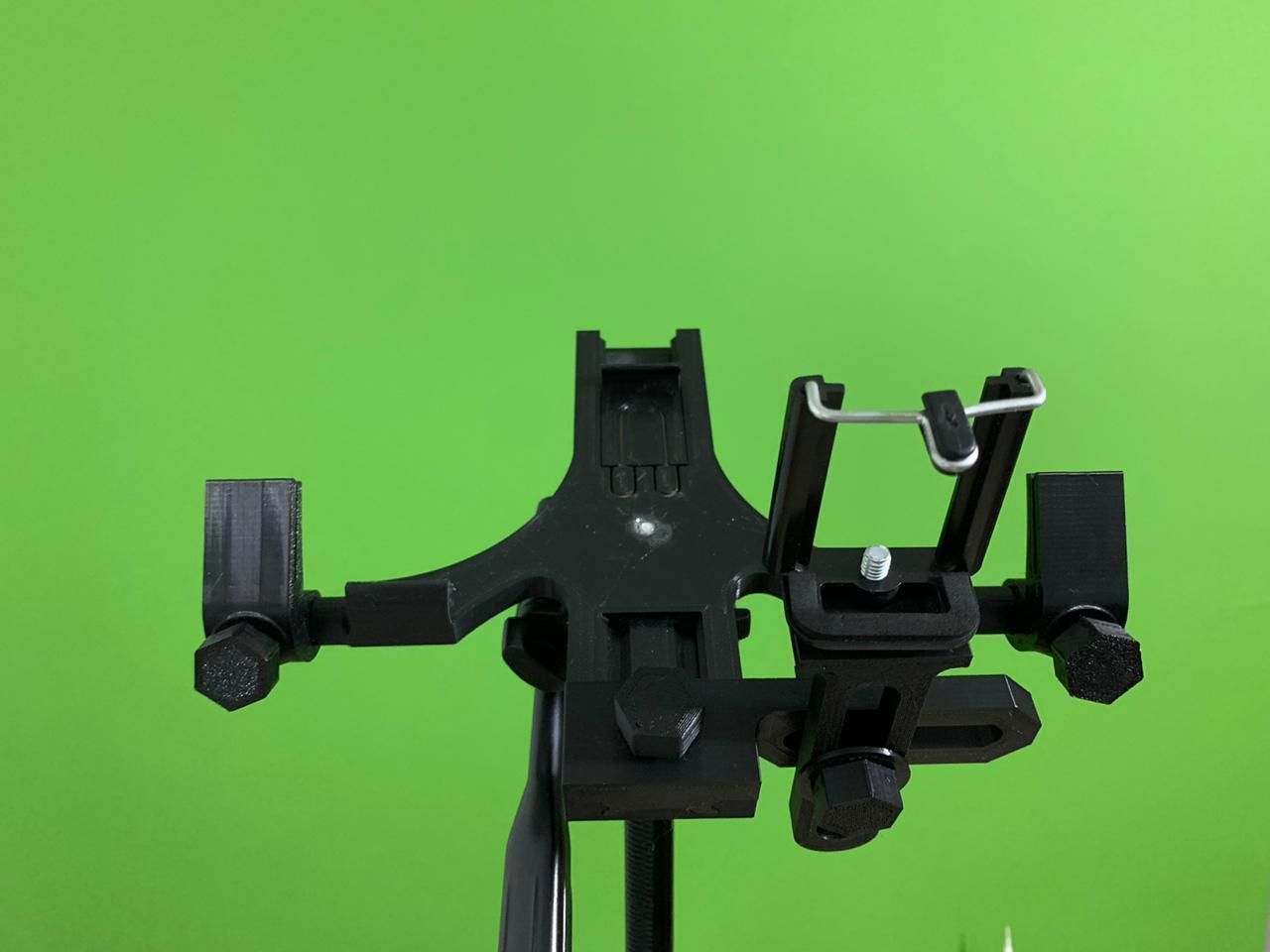 Teleprompter tripod with tablet 3D print model_13