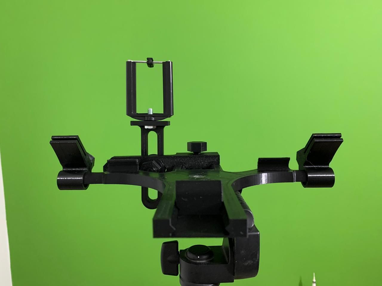 Teleprompter tripod with tablet 3D print model_19