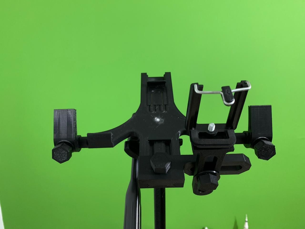 Teleprompter tripod with tablet 3D print model_7
